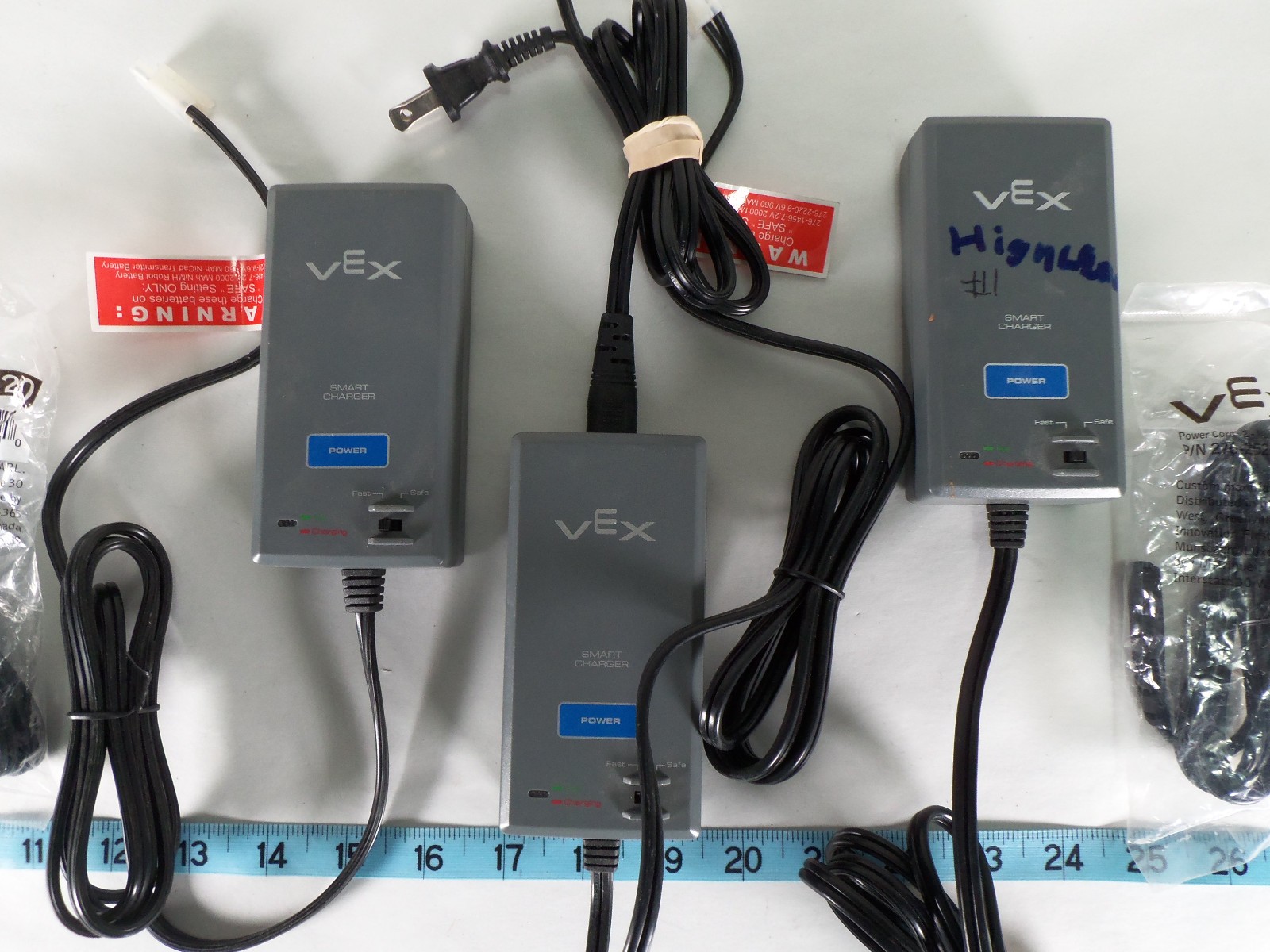 VEX Robotics Smart Charger Model FJ-SW2011 Lot of 3