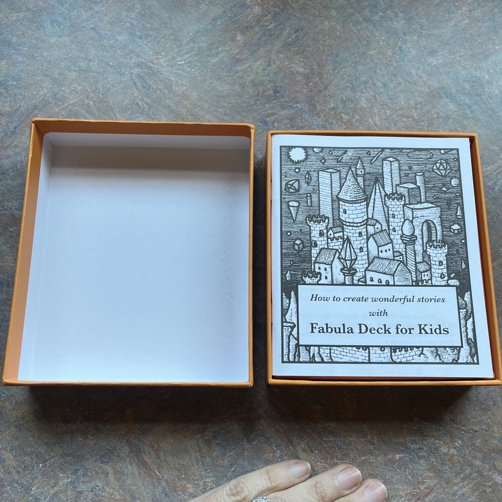Fabula Deck for Kids Young Wonderful Storytellers Imaginative Structure Stories