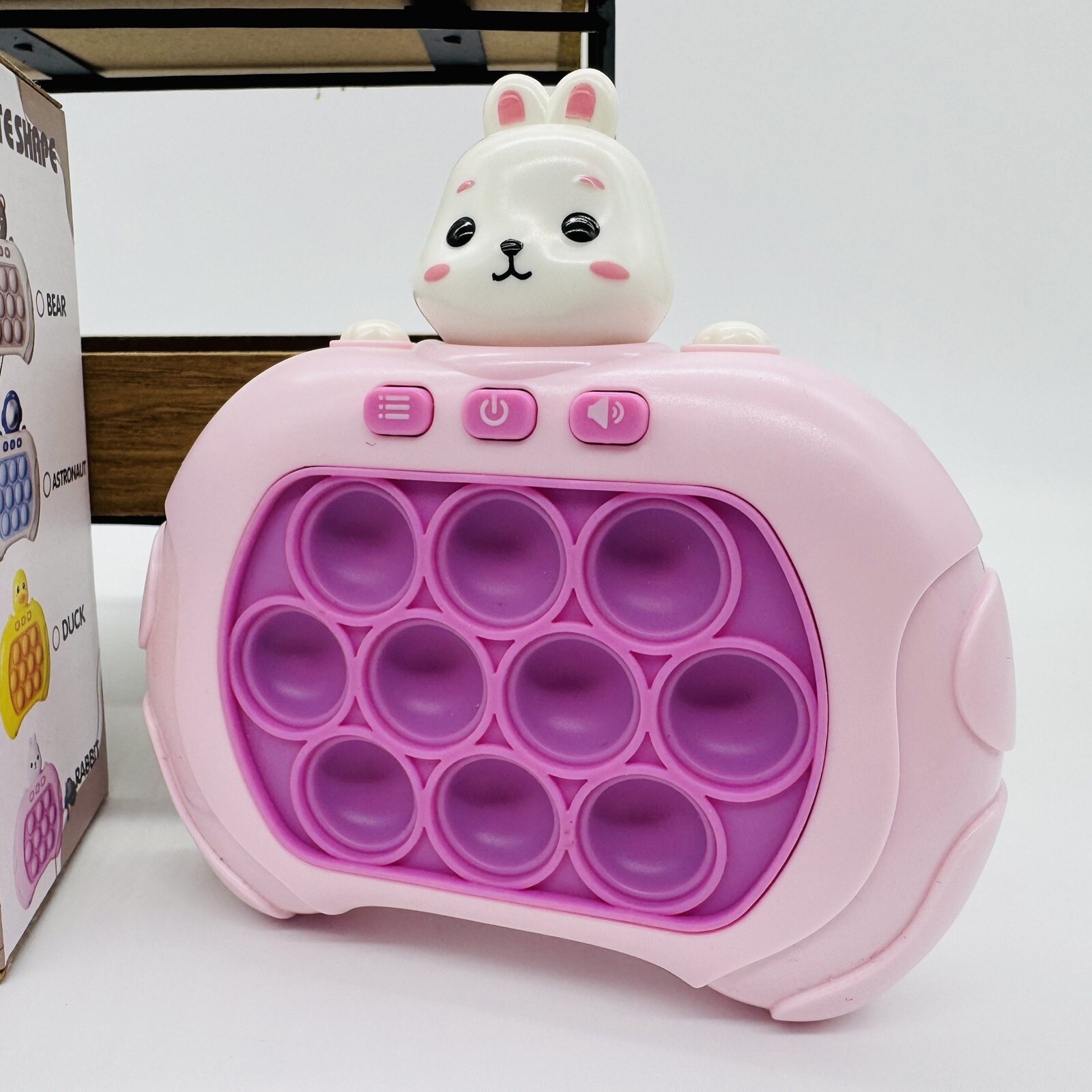 Speed Pass Game Machine Push Fidget Sensory Toy Game Cute Rabbit Bunny