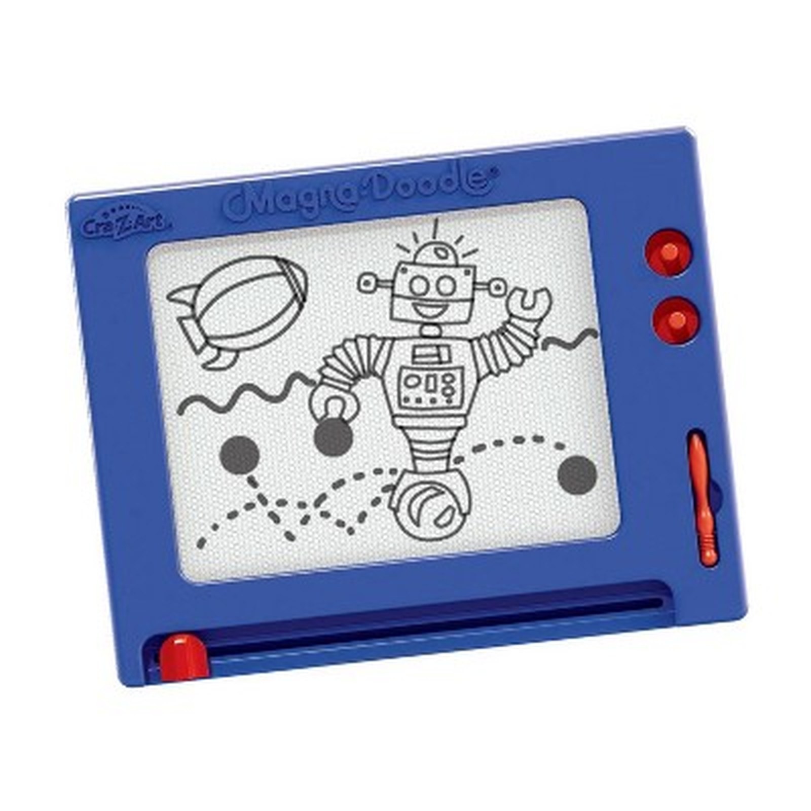 Cra-Z-Art Retro Magna Doodle Drawing Toy with Stylus & Stamps