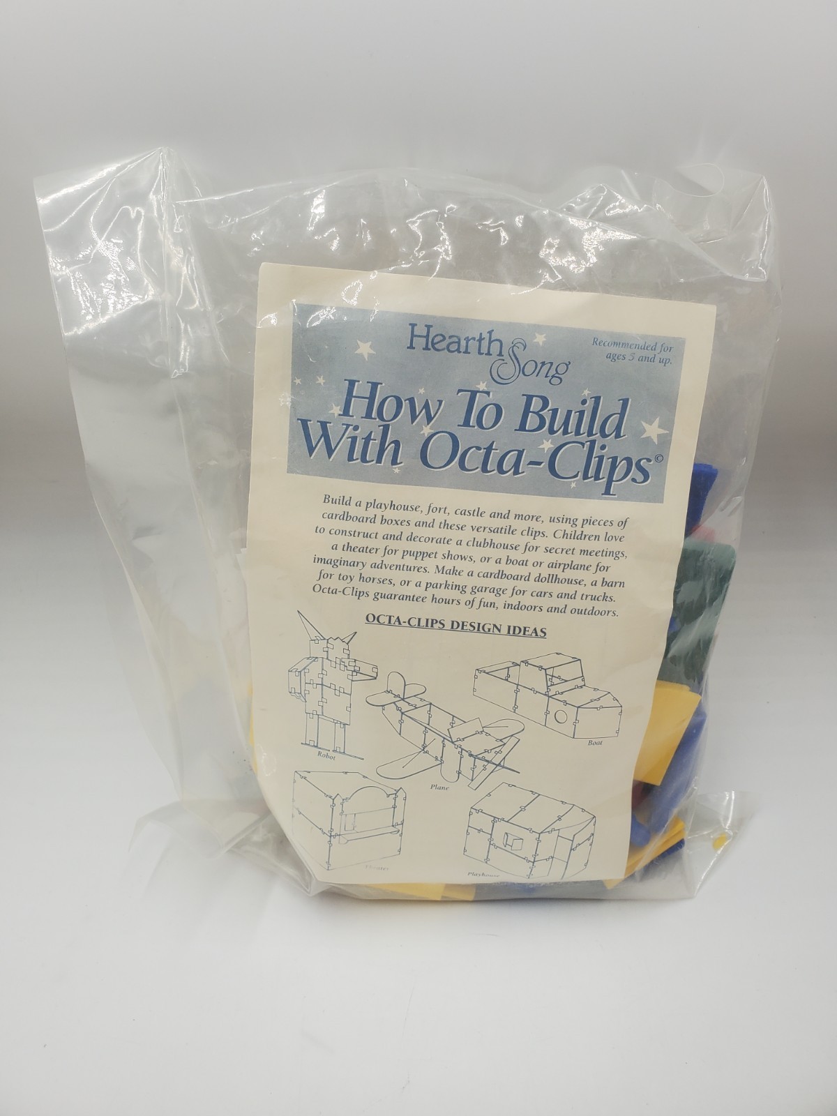 1998 Hearth Song, Octa-Clip Set , Building Clips, Design IDEAS Flaw