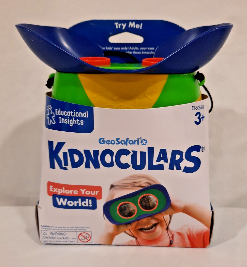 GEO SAFARI KIDNOCULARS FOR KIDS 3+ FROM EDUCATIONAL INSIGHTS BRAND NEW