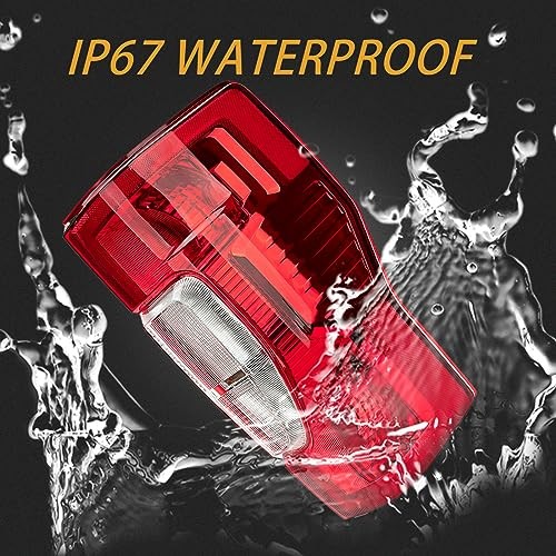 Right Passenger Side Rear Tail Light Assembly for 2020-2022 Ford F250/F350/F450