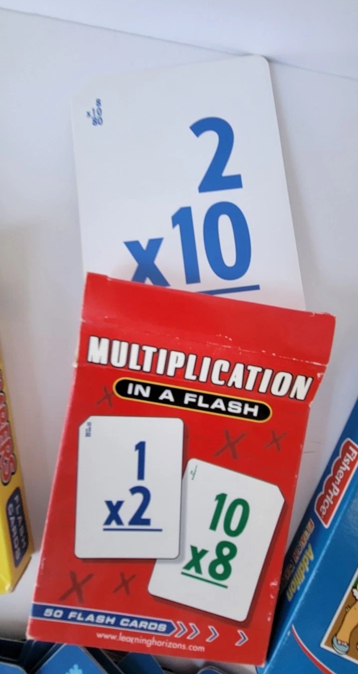 Flash Cards for Kids Number Addition Multiplication Flash Cards