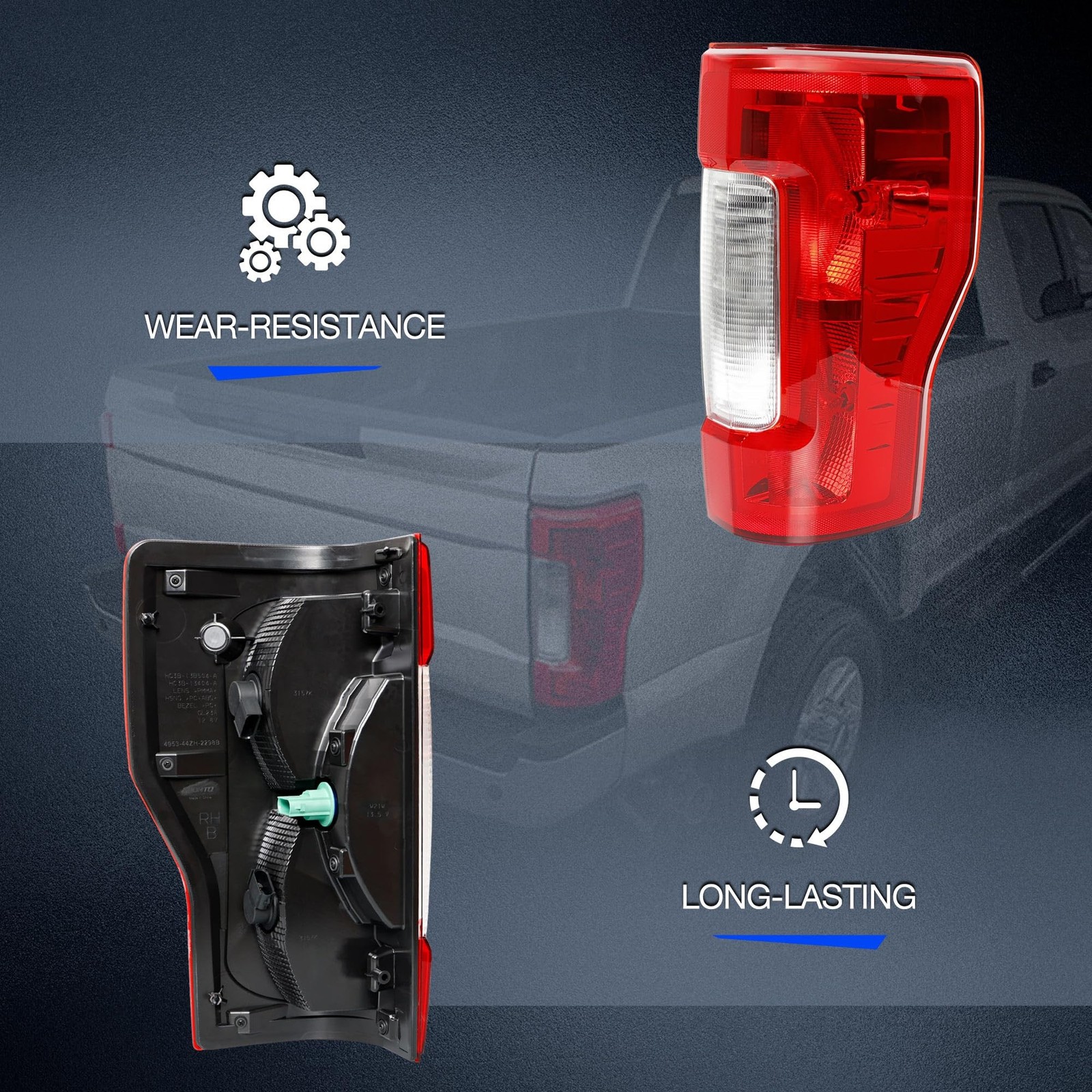 Tail Light Assembly Compatible With 2017 2018 2019 Ford F250 F350 Super Duty …