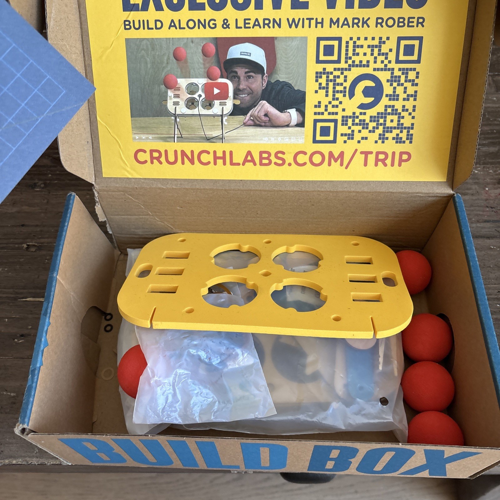 Crunch Labs Box by Mark Rober Tripwire New Open Box Build Engineer