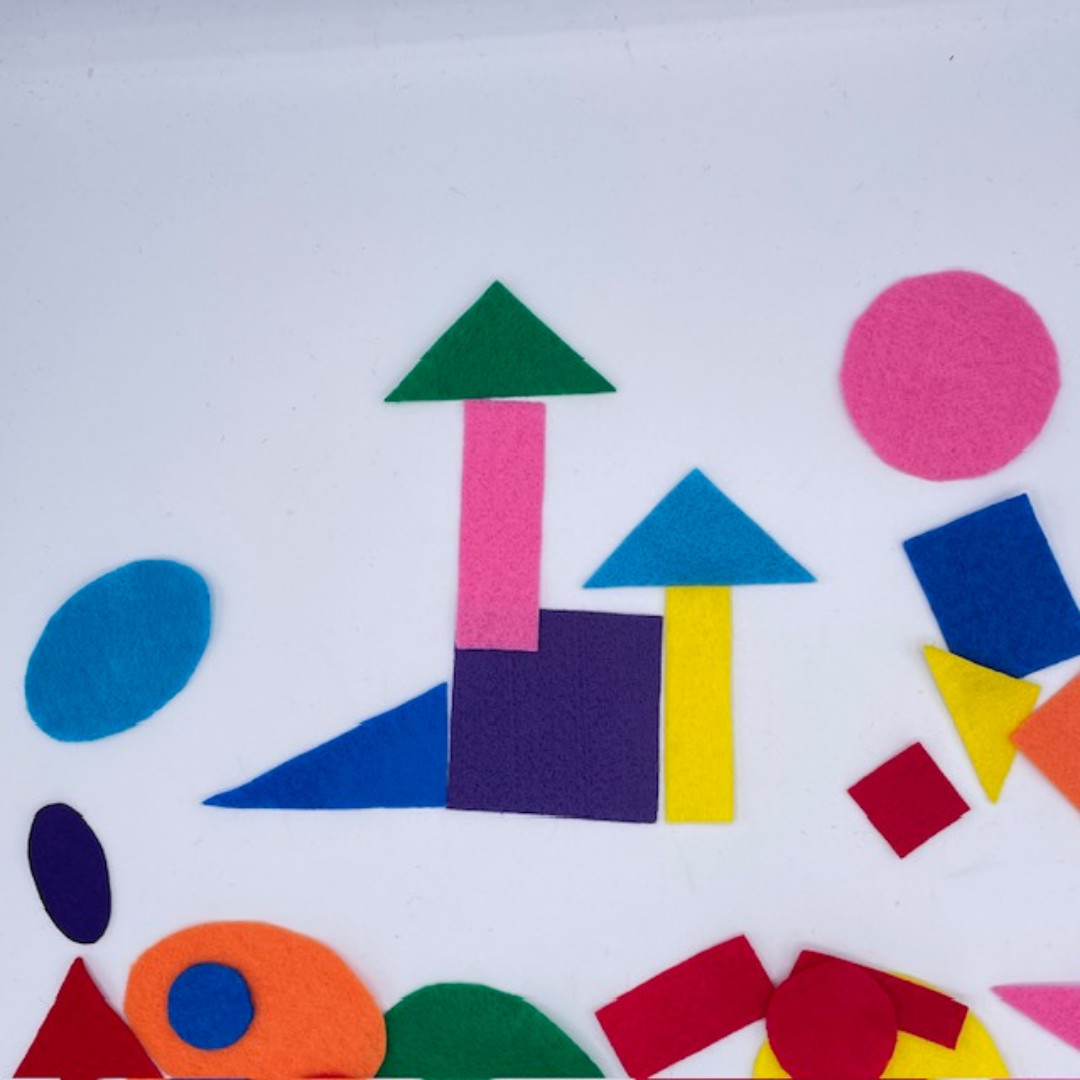 Mouse Shapes Felt Set | Storytelling and Shape Recognition Fun