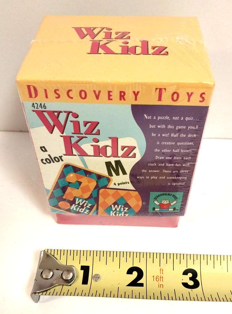 Discovery Toys Whiz Kidz 4246 Sealed 7years+ Educational Learning