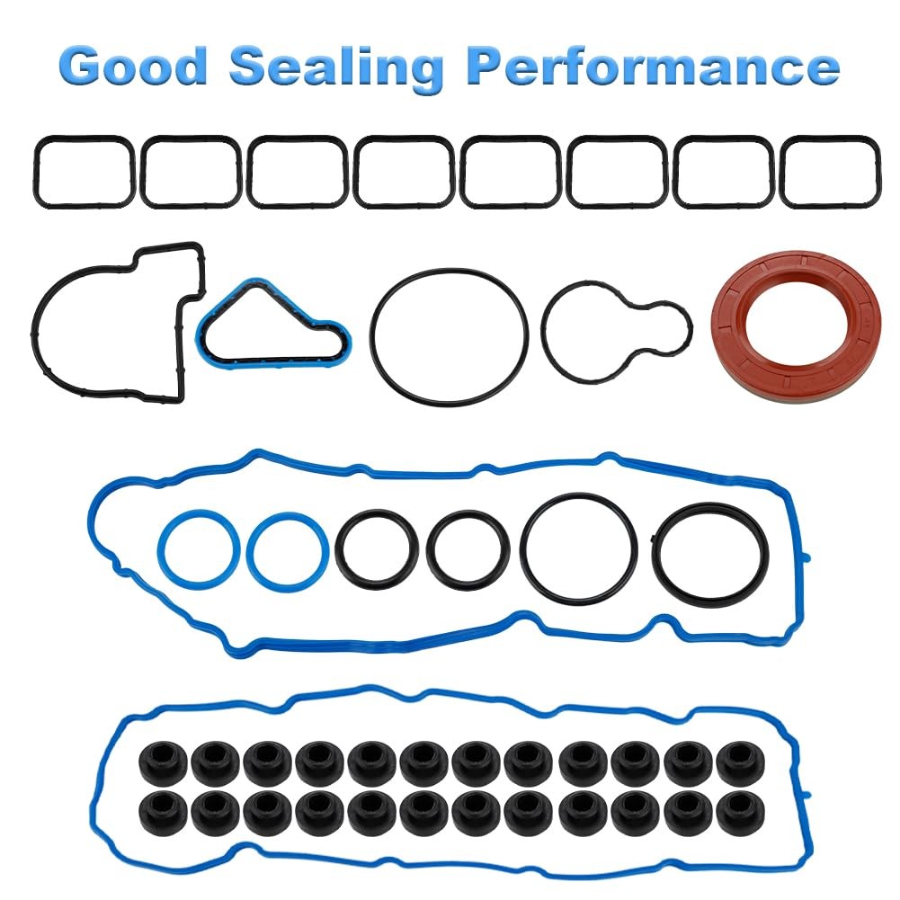 Cylinder Head Gasket Set with Bolts Compatible with Dodge Dakota Durango Ram