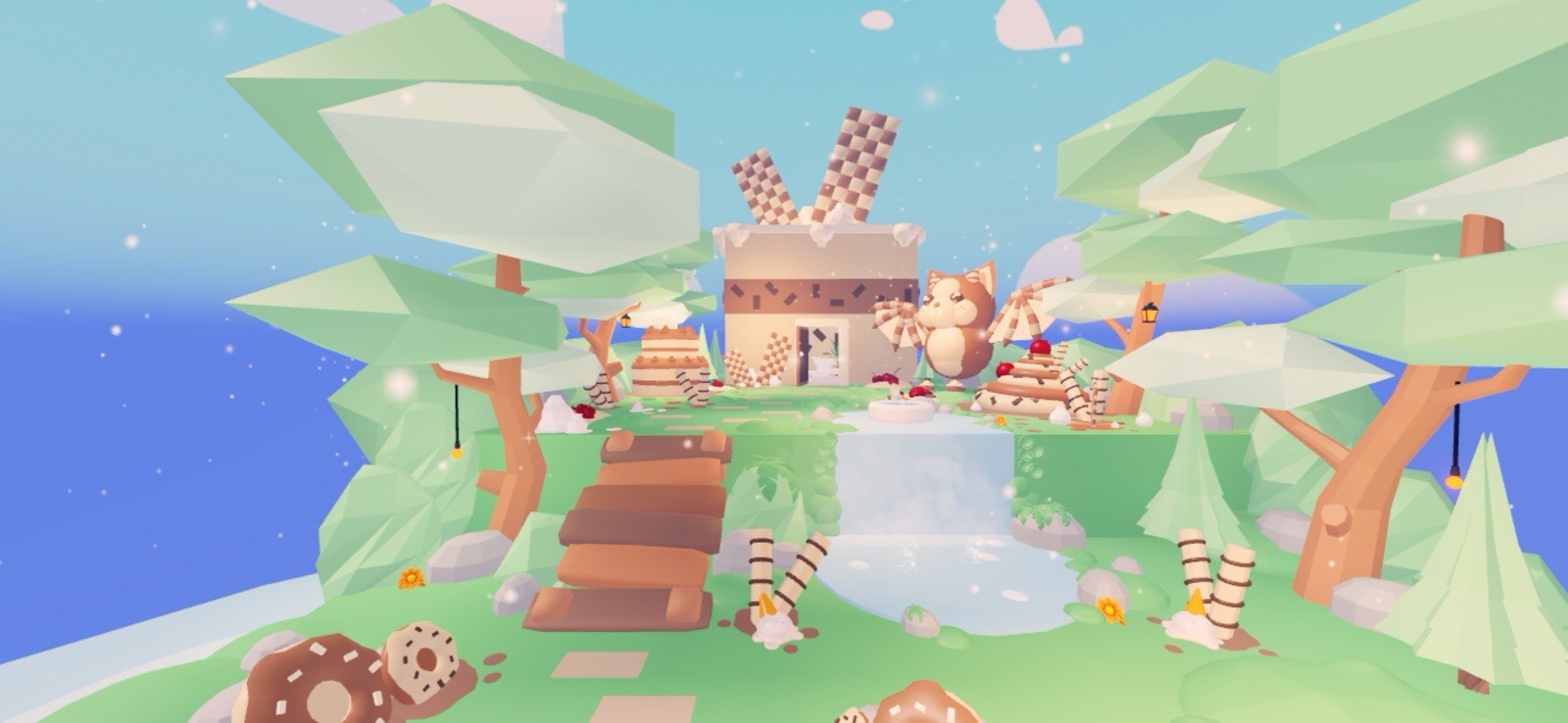 Chocolate Chip Bat Dragon House – Glitch Build❤️ Adopt Me House