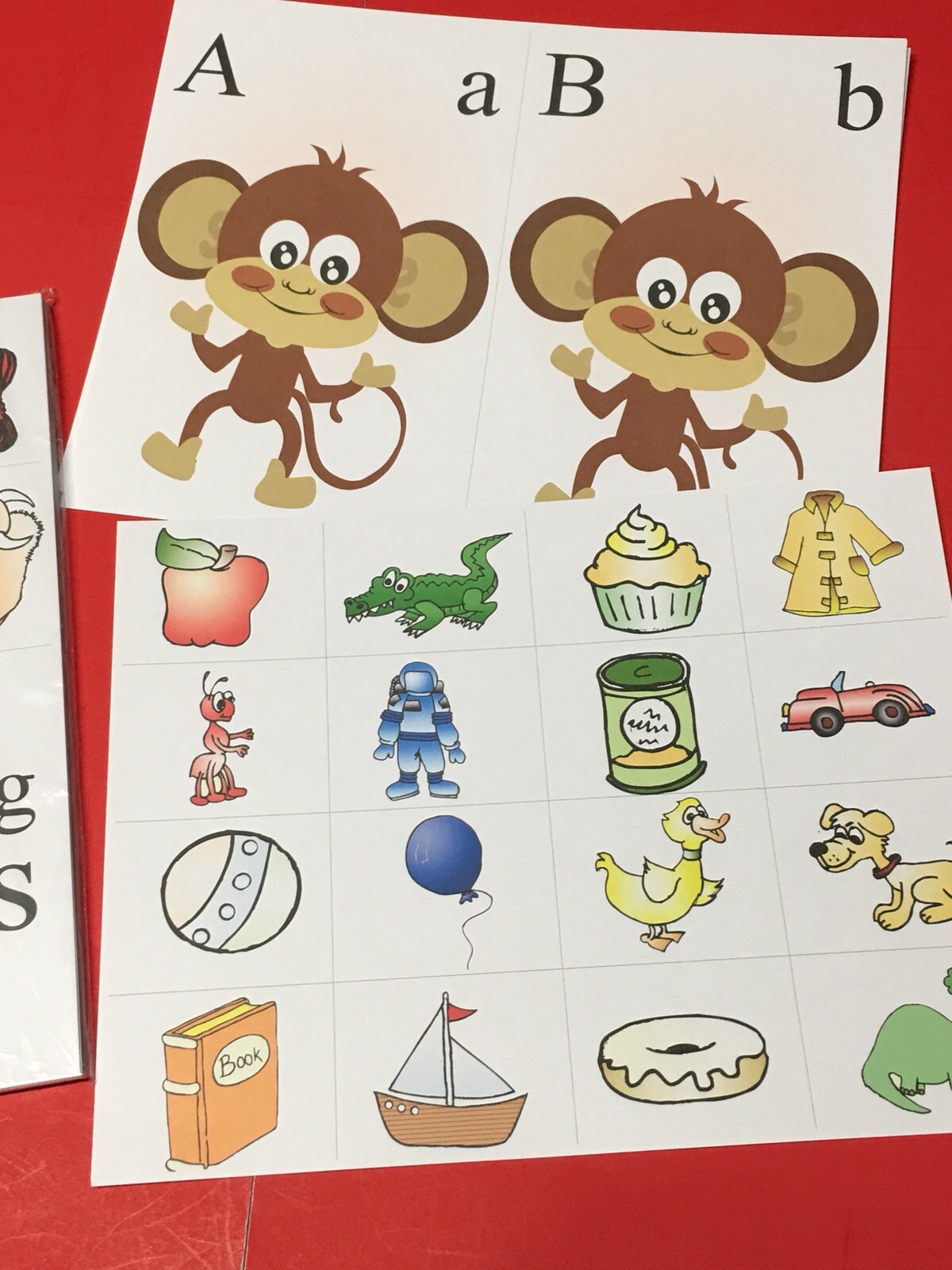 MONKEY’s Beginning Sound Sort – DIY PRINTED KIT