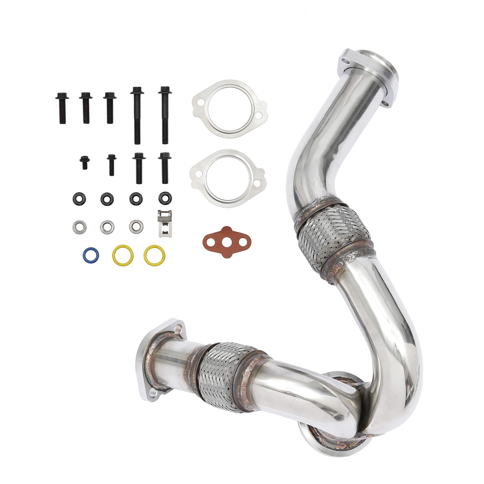 HQPASFY Turbocharger Y-Pipe Up Pipe for 2003-2007 Ford 6.0L Powerstroke Diese…