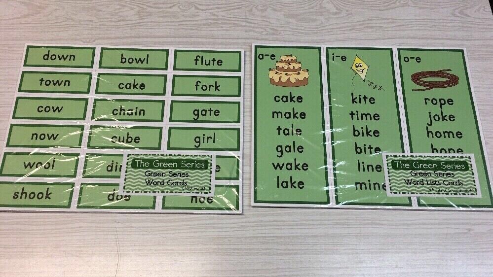 The Green Series – Language Kit – (17) Montessori Materials for Primary Language