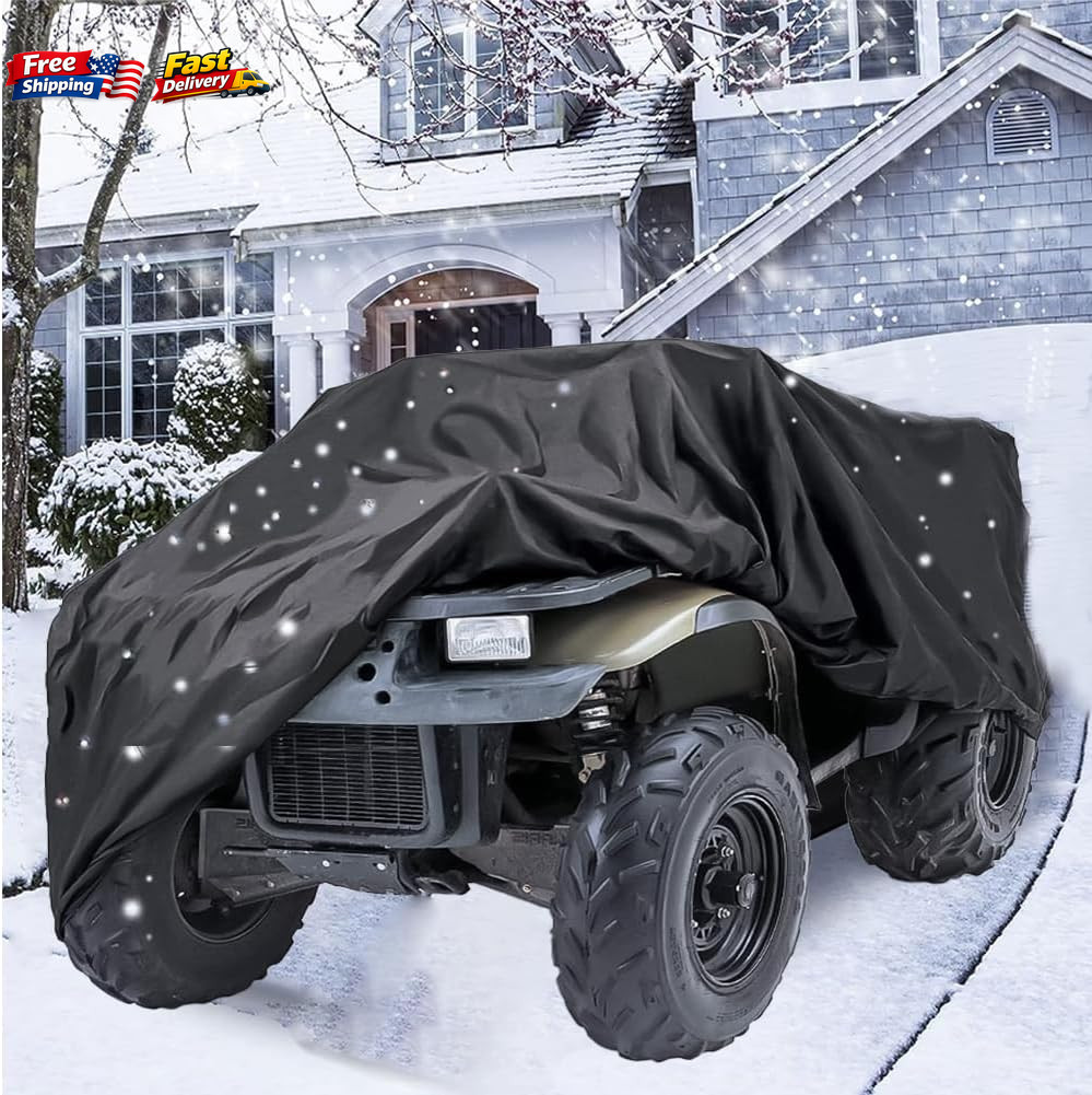 Basic Edition ATV Cover, Heavy Duty 210D Marine Grade Fabric, Quad Cover for Kaw