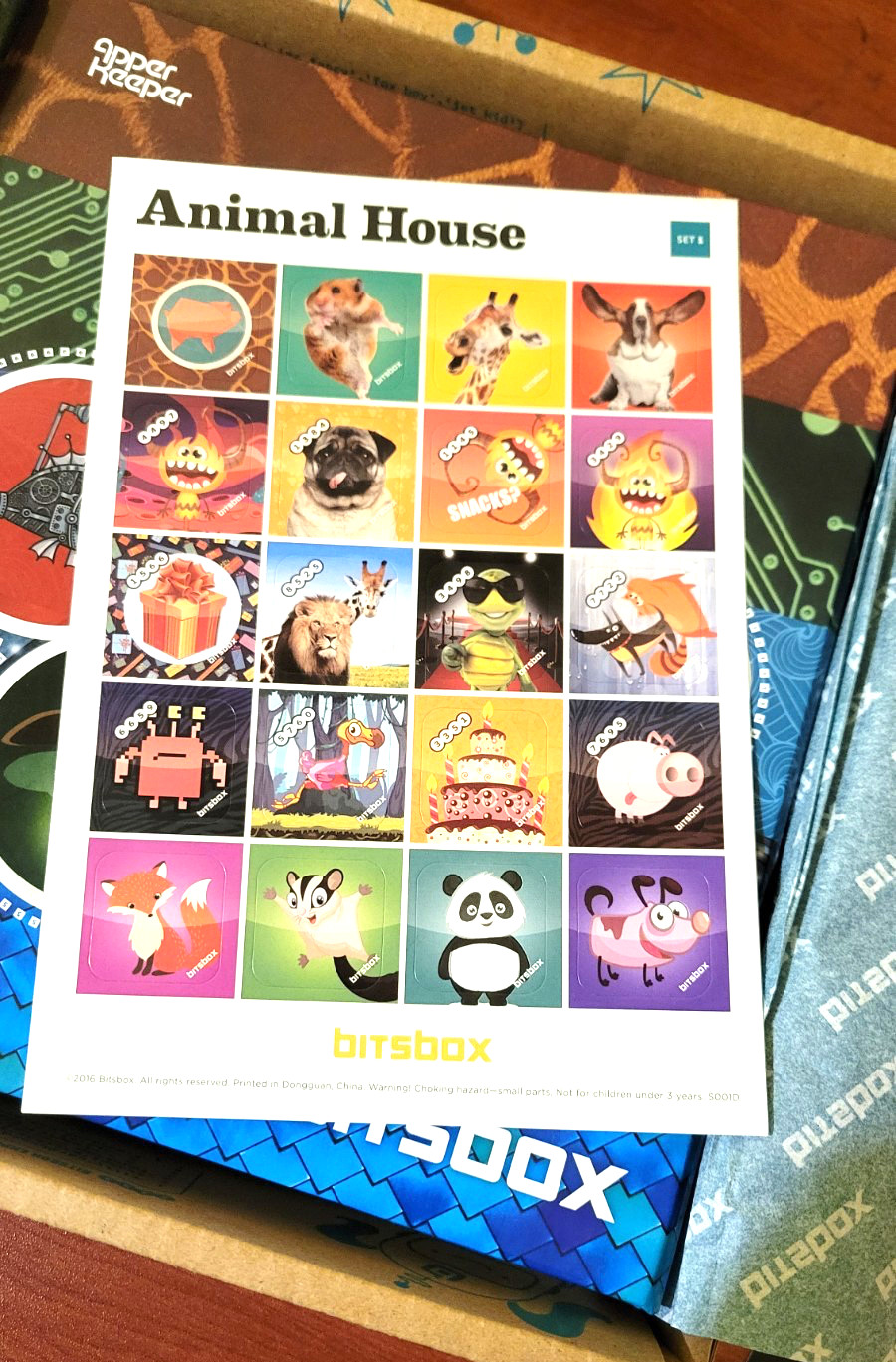 Bitsbox Kids Learn To Code Subscription Box Animal House Edition Volume 1 Box