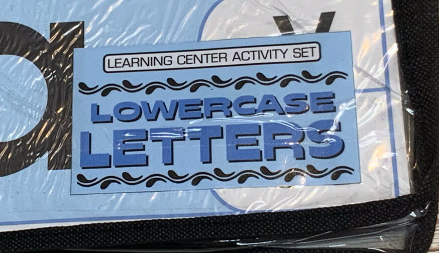 Learning Center Activity Set – Lowercase Letters- Clothespin Learning Center