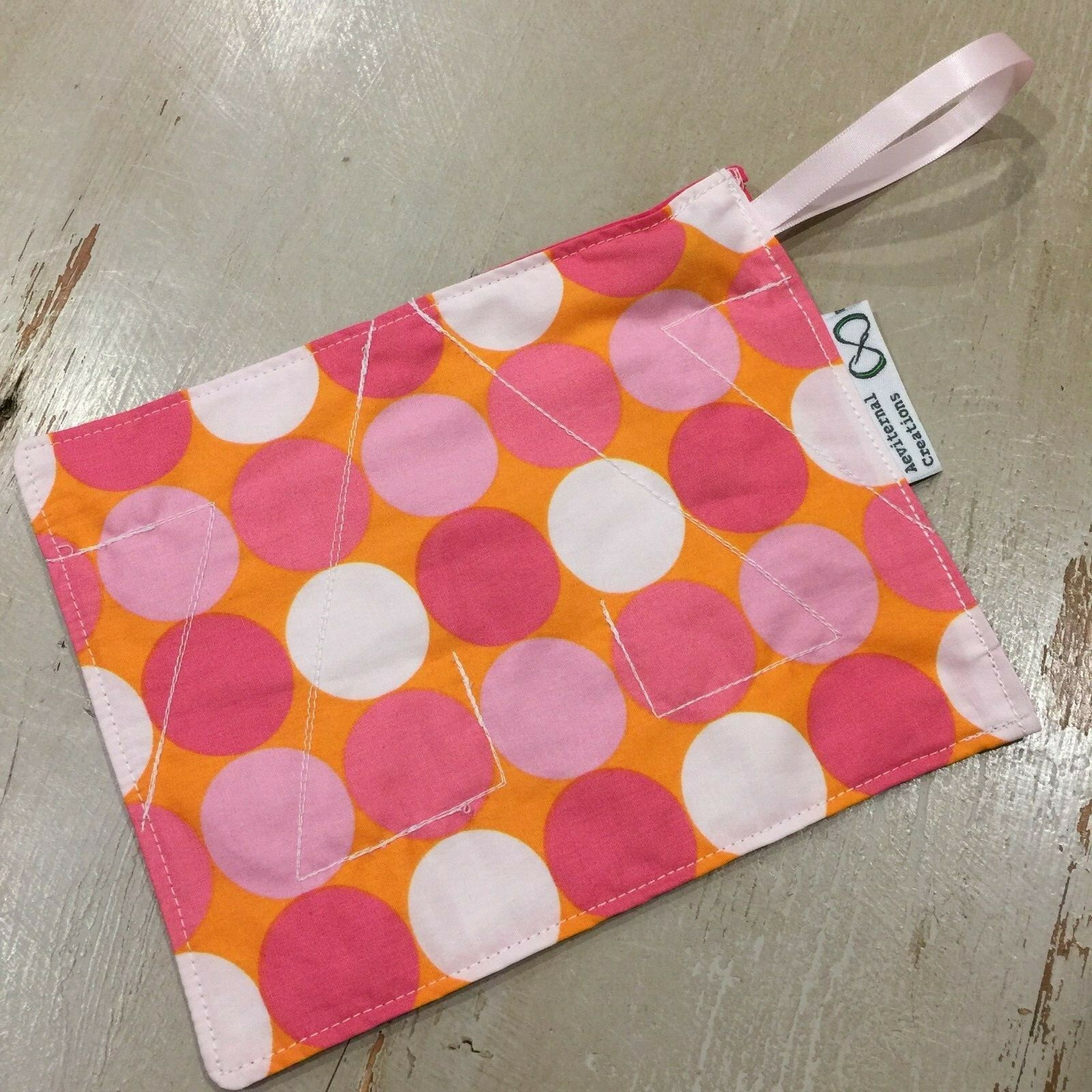 Marble Maze, Fabric, Puzzle, Sensory Learning Aid, Tactile, ADHD, Pink Spots