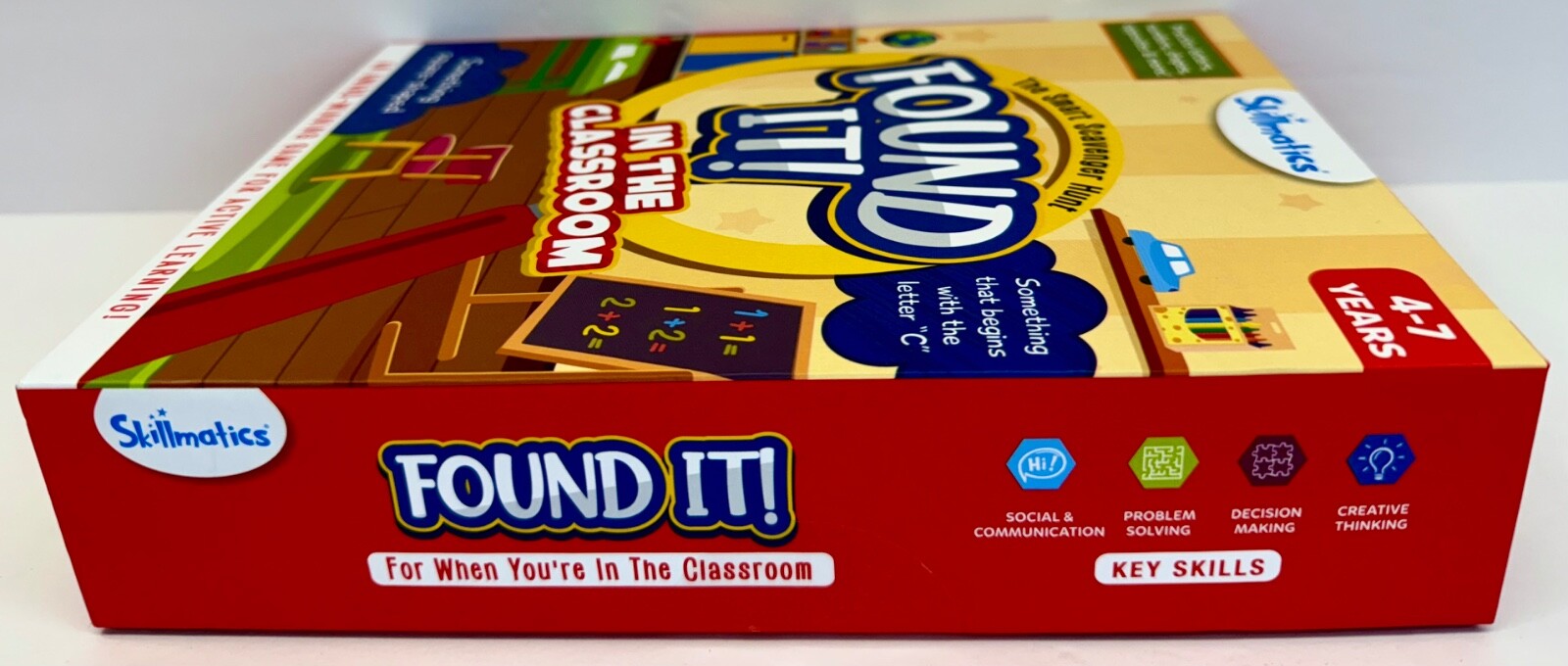Skillmatics The Smart Scavenger Hunt Found It In The Classroom Ages 4-7 Years