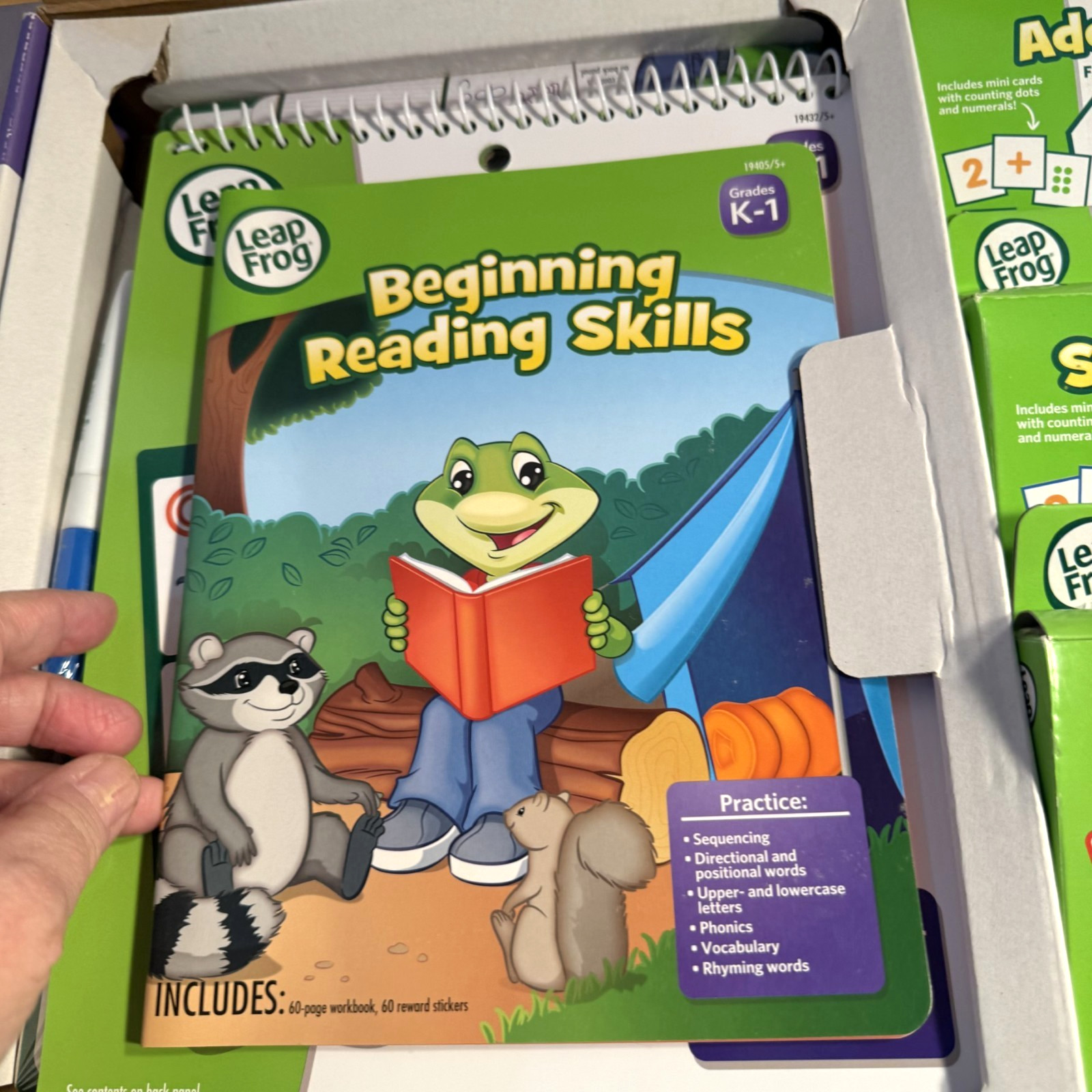 Leapfrog The Complete Kindergarten Learning Kit -Math, Printing, Language & Read
