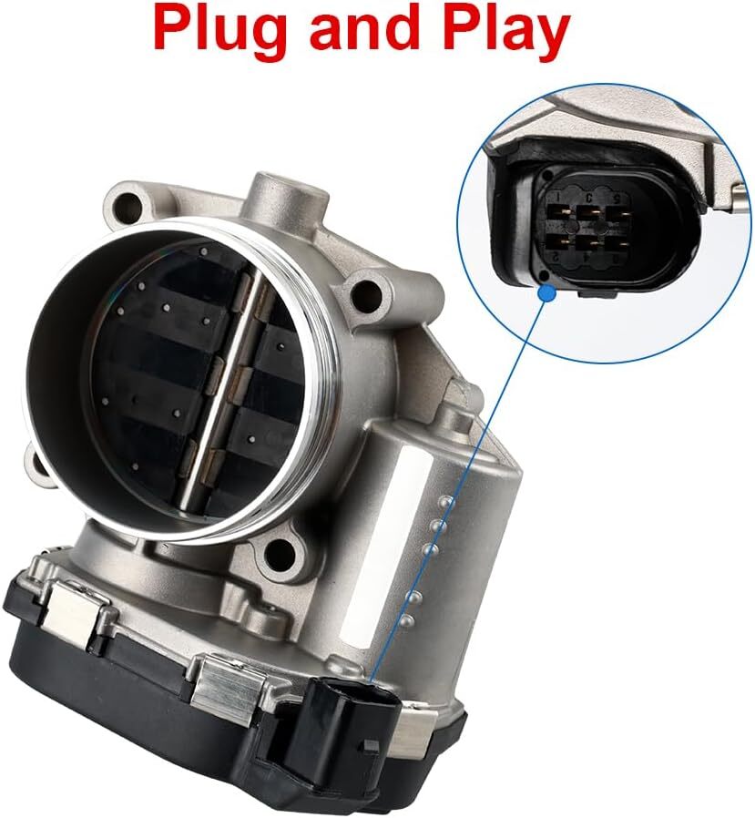 Electronic Throttle Body Assembly Compatible with Audi A4 A5 A6 A7 A8 Quattro Q5