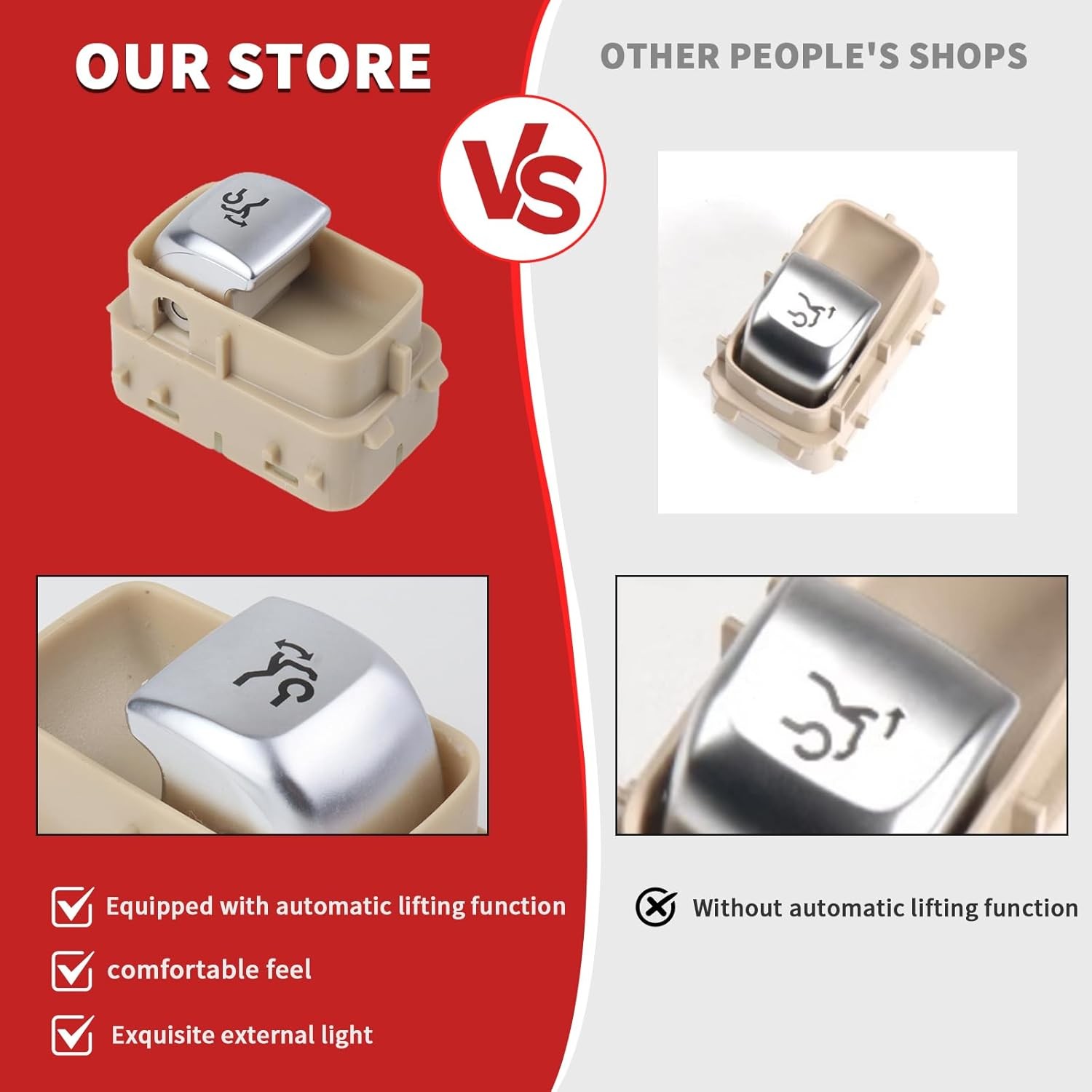 Trunk lid Lock Switch 2015-2025 for Mercedes Benz W205 S205 C205 C238 W213 W222