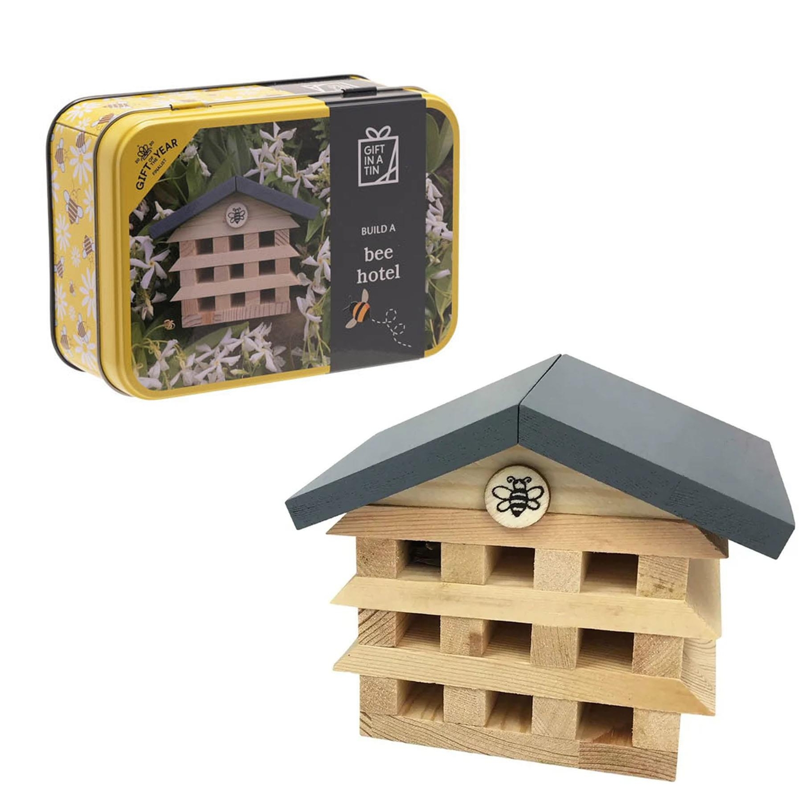 Gift in a Tin Craft / Activity Set Age 6 Build a Bee Hotel