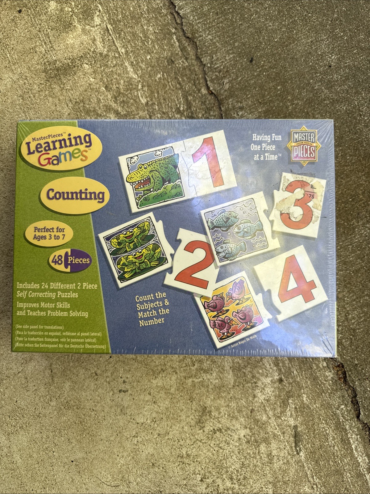 Masterpieces Learning Games Counting