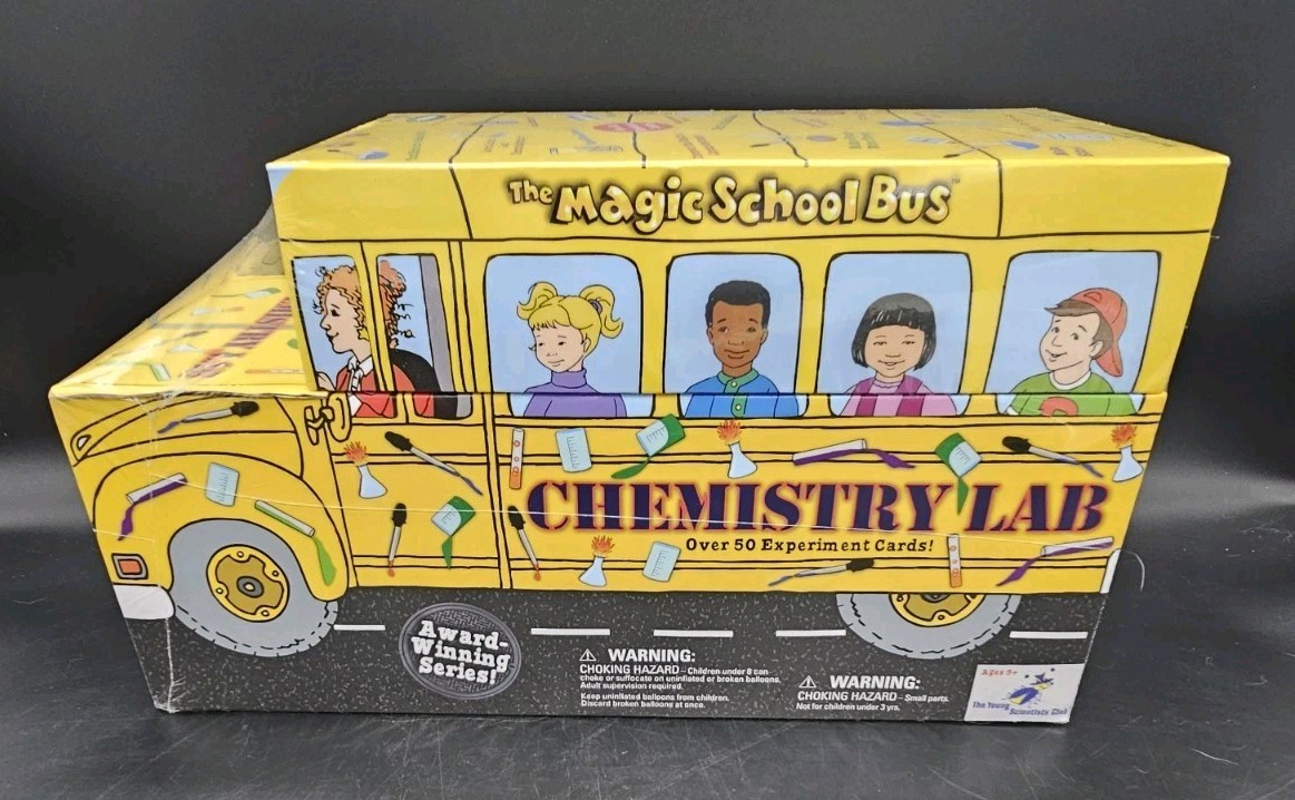 Scholastic-The Magic School Bus Engineering Lab Ages 5+ Young Scientist Club