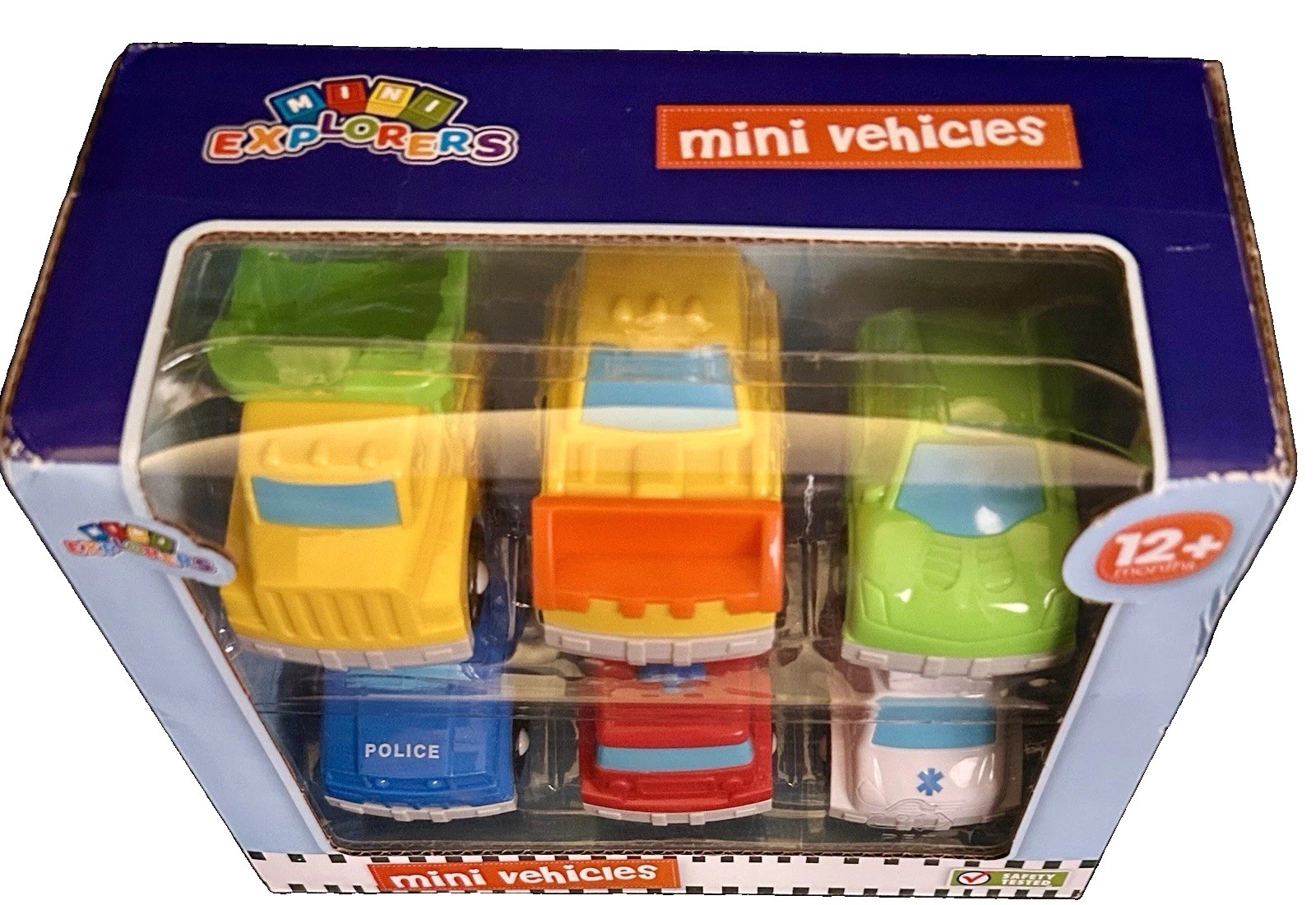 Mini Explorers Mini Vehicles 6 Vehicles New