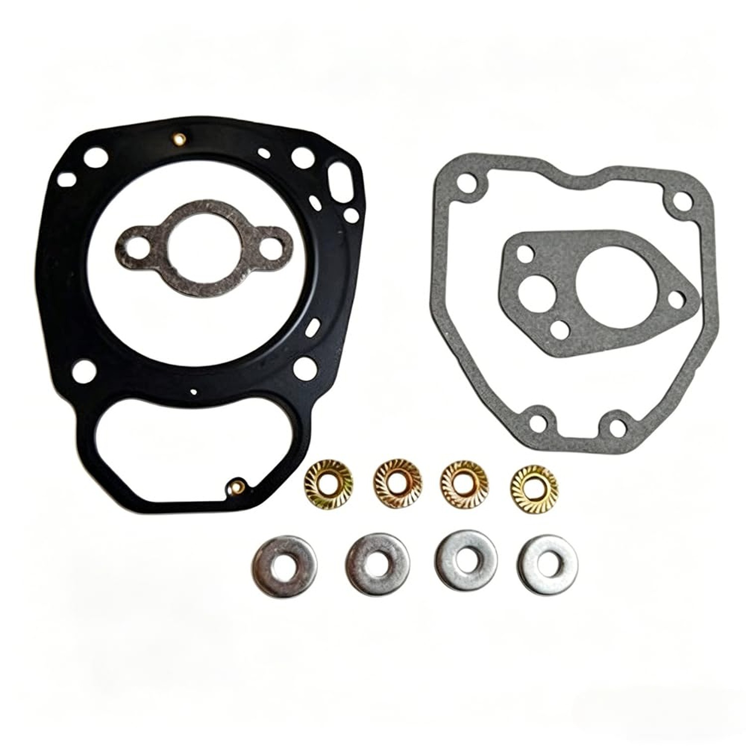 Cylinder Head Valve Cover Intake Exhaust Manifold Gasket Washer Nut Hex Flang…