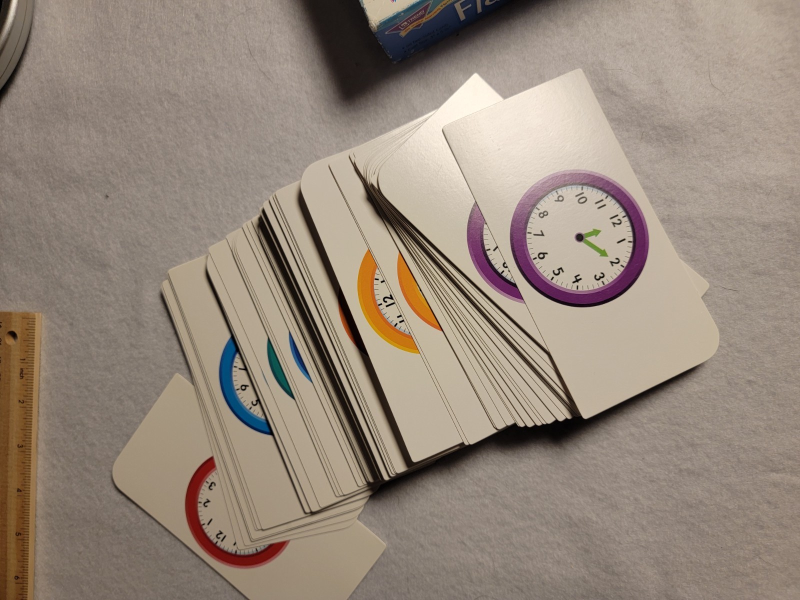 Telling Time Skill Drill Flash Cards