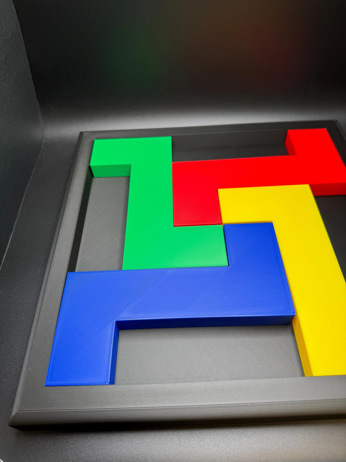 Fit 4 S in a Square Puzzle – Brain Game for Intelligence Challenges | 4