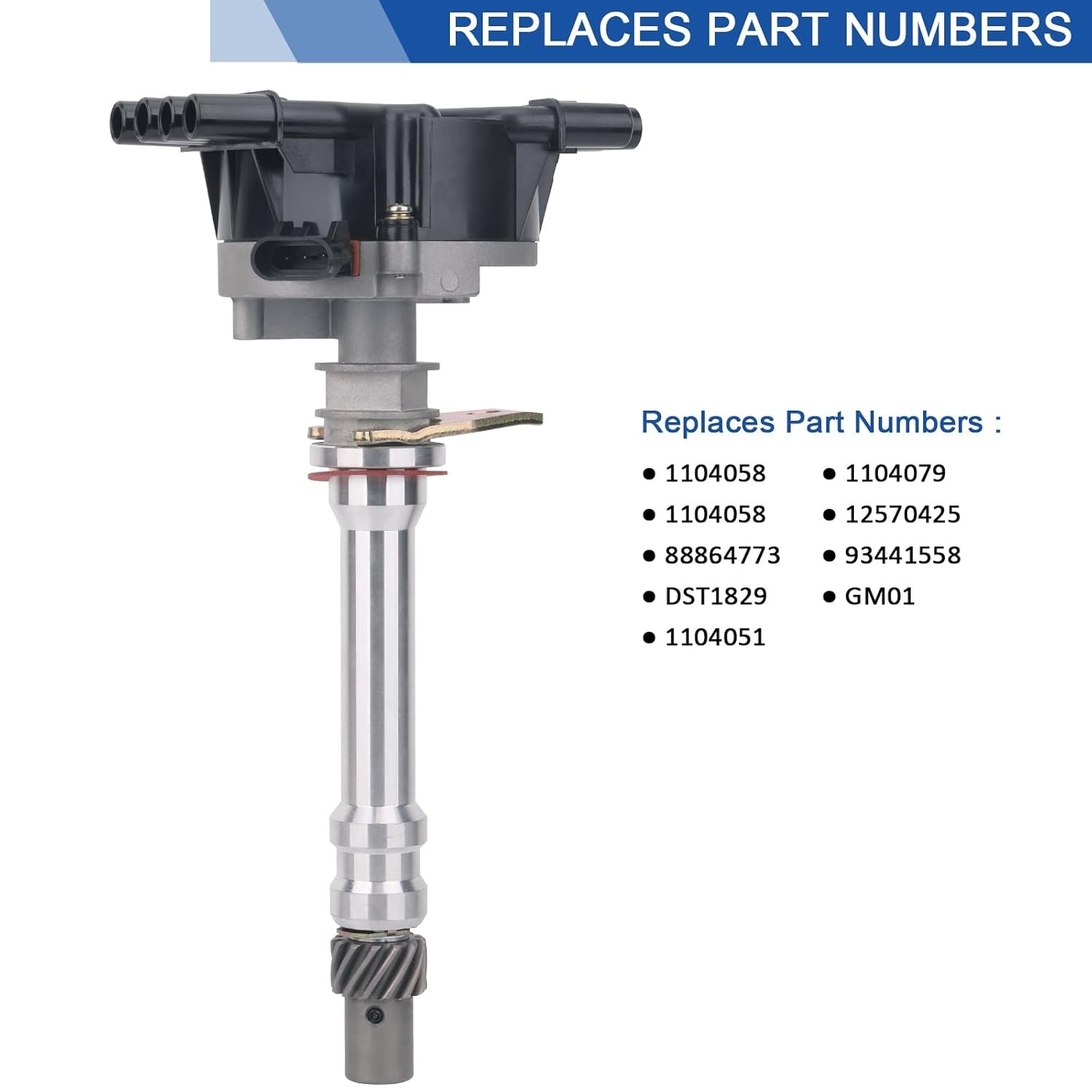 Ignition Distributor Compatible with 1996-2002 Chevy GMC Cadillac Isuzu Vortec V