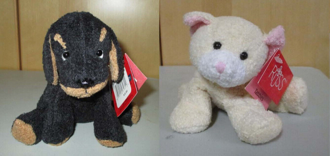 ASSORTED RUSS BERRIE – LUV PETS – SMALL CHAMOIS PLUSH COLLECTION – YOU CHOOSE