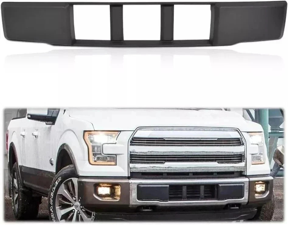 15-17 Ford F150 Front Bumper Lower Grill Grille Trim Panel Compatible With Ford-