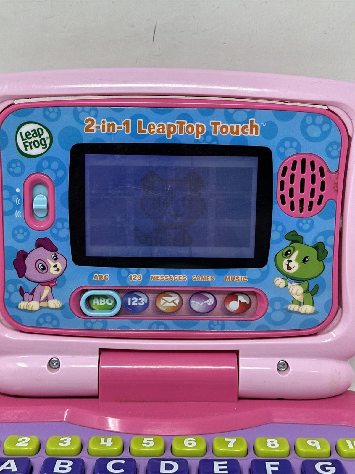 Leapfrog 2-in-1 Leaptop Touch Pink Child Learning Toy