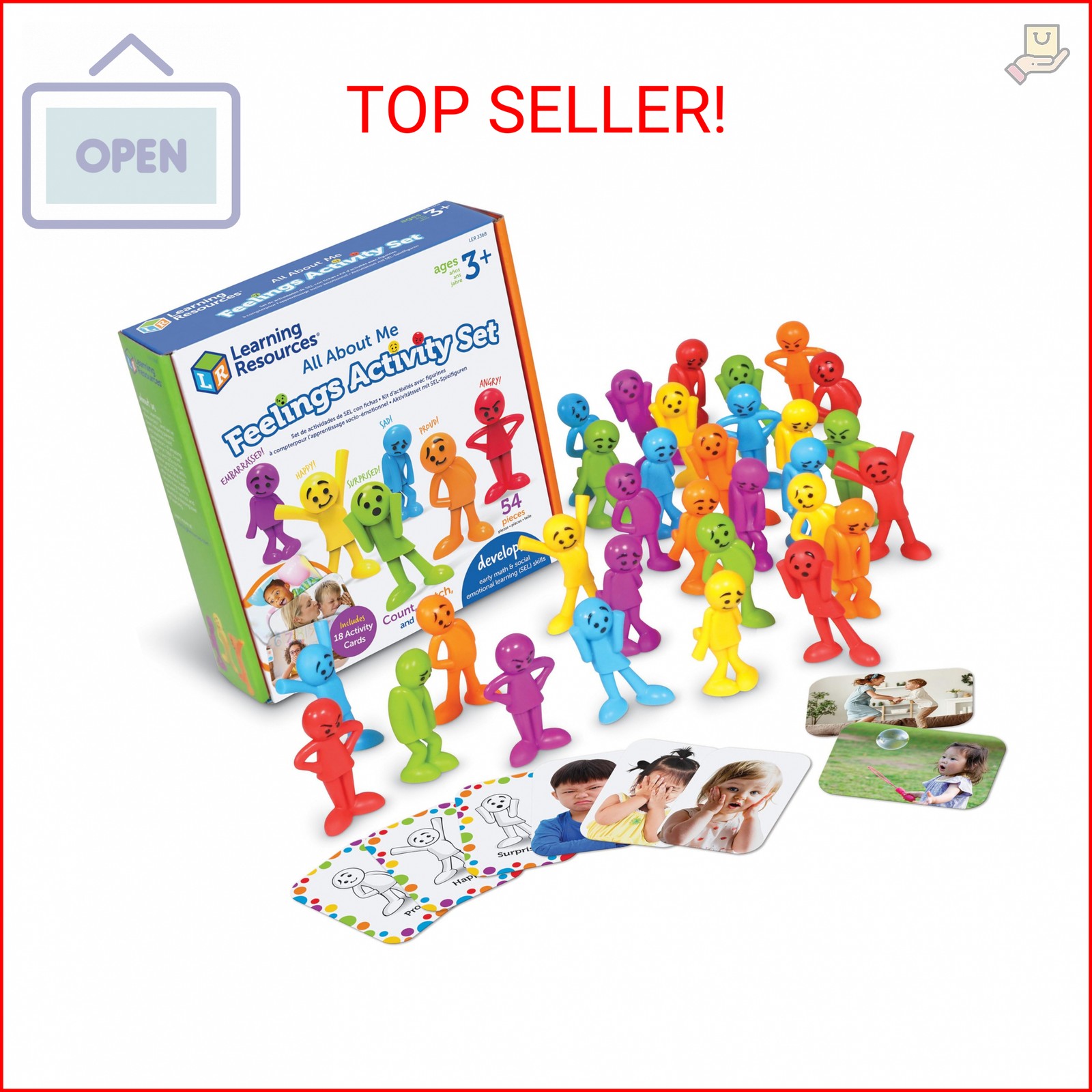 Learning Resources All About Me Feelings Activity Set – Emotional Regulation Too