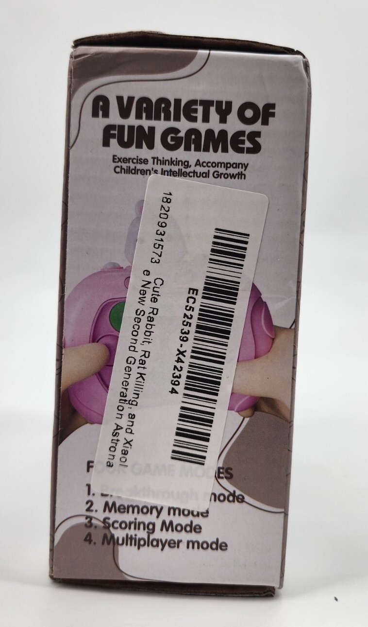 Speed Pass Game Machine Push Fidget Sensory Toy Game Cute Astronaut Whack A Mole