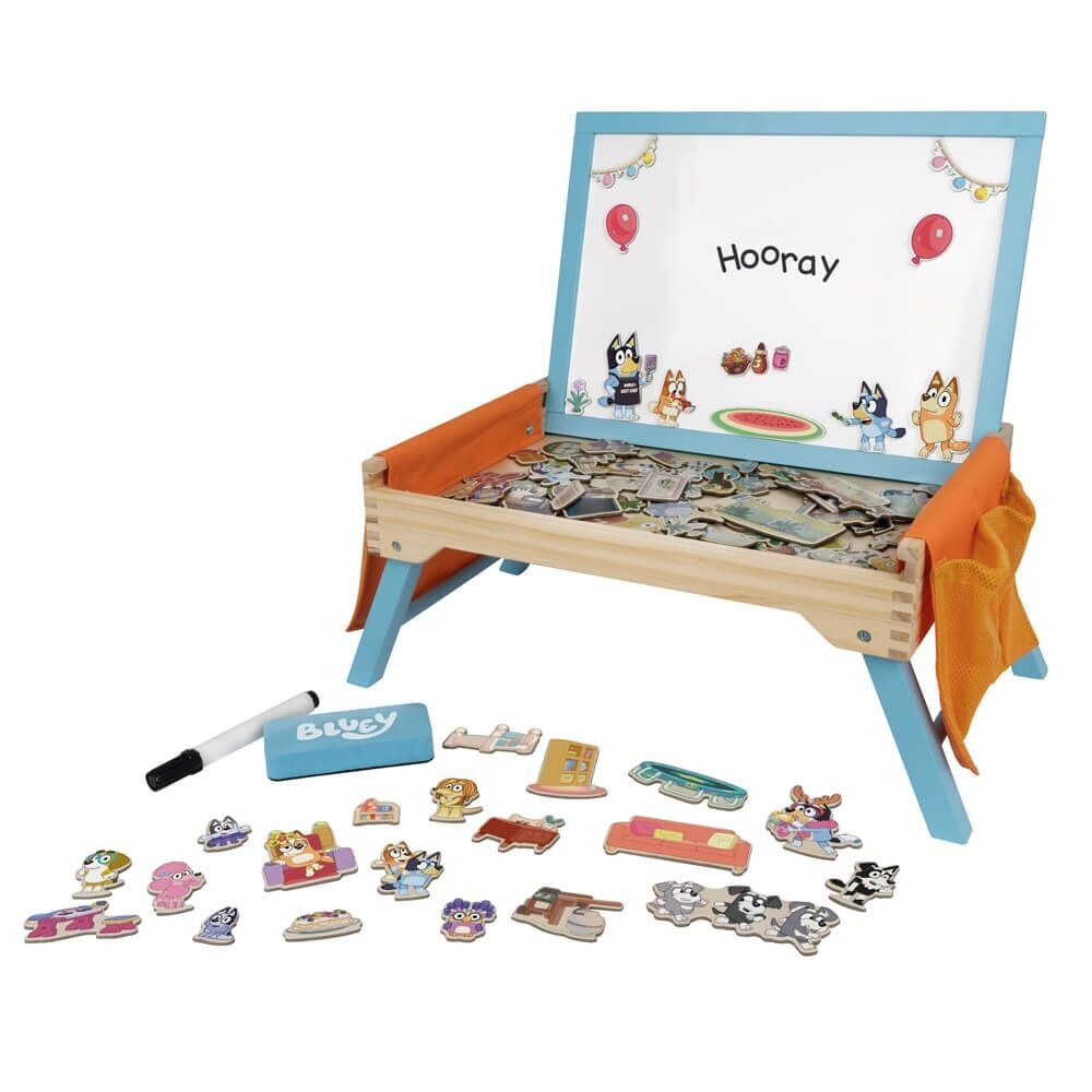NEW Bluey Wooden Creation Station Creative Kids Gift Activity Art Fun (Ages 3+)!