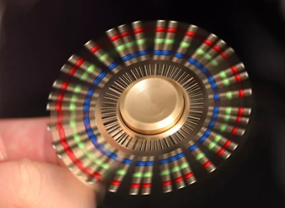 Metal Fidget Spinner Toy Hand Spinner Perfect for Anxiety & Stress Relief