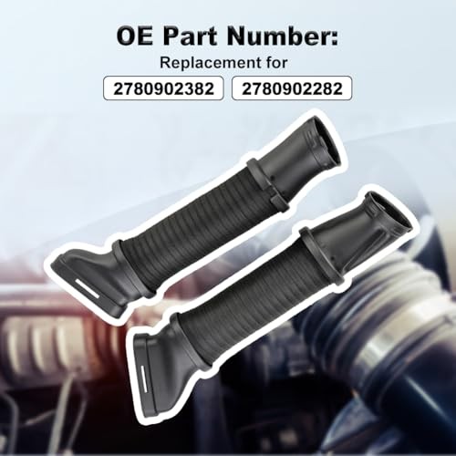 Engine Air Intake Hose Compatible with 2013-2020 Mercedes-Benz SL550 2013-2019
