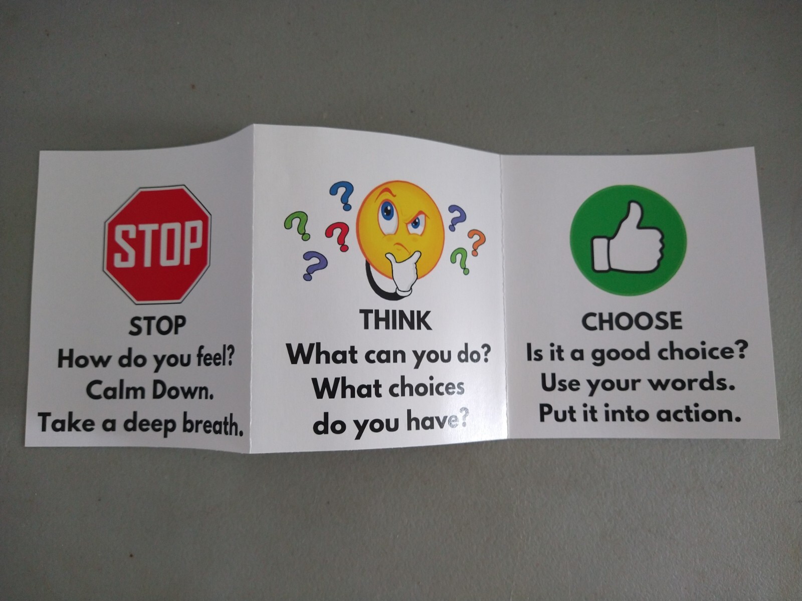 Child Behavior Choices Learning Box Making Choices Ages 3-5 social emotional