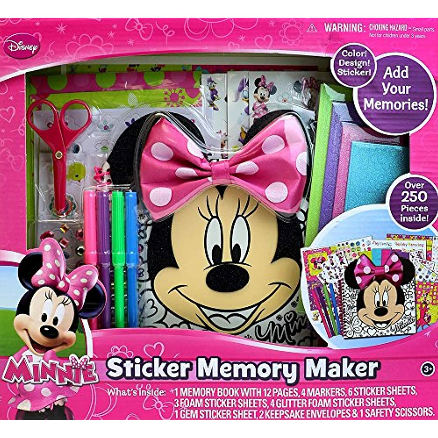 Tara Toy Minnie Mouse Sticker Memory Maker