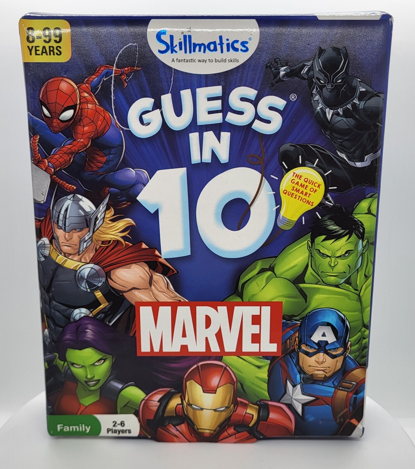 2 Board Games ☆ GUESS IN 10 MARVEL COMICS Edition & Gameflo Pickup Basketball