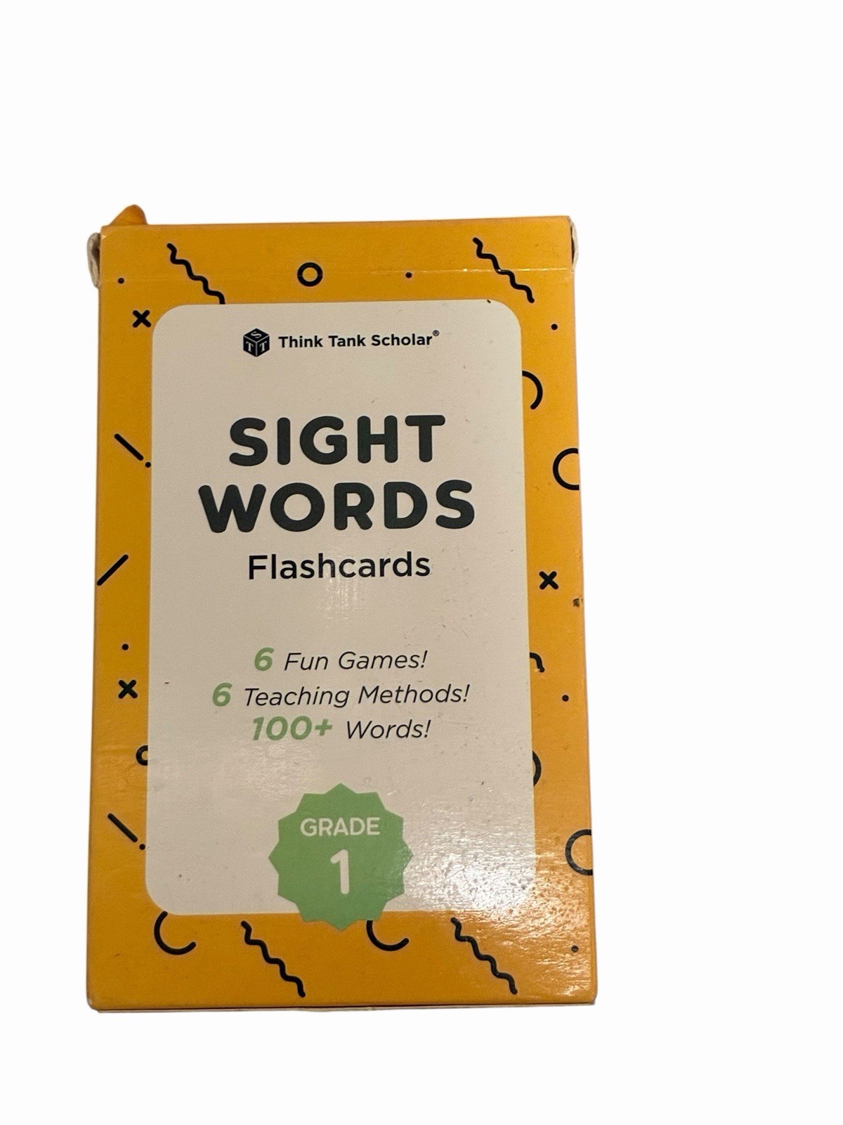 First Grade Sight Words Flashcards Think Tank Scholar Reading Homeschool Study
