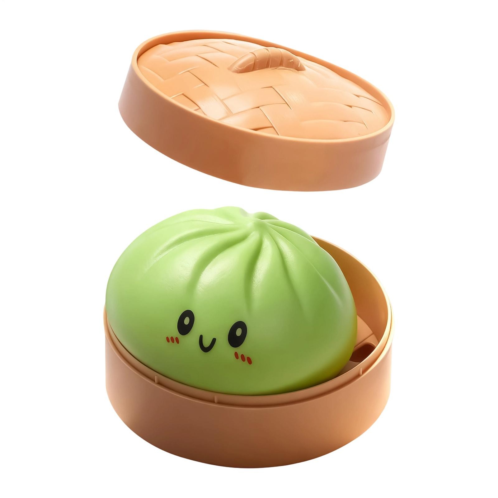 Giant Glitter Dumpling Steamed Bun Dumpling Toy SoftAdorable Squeezing Toy