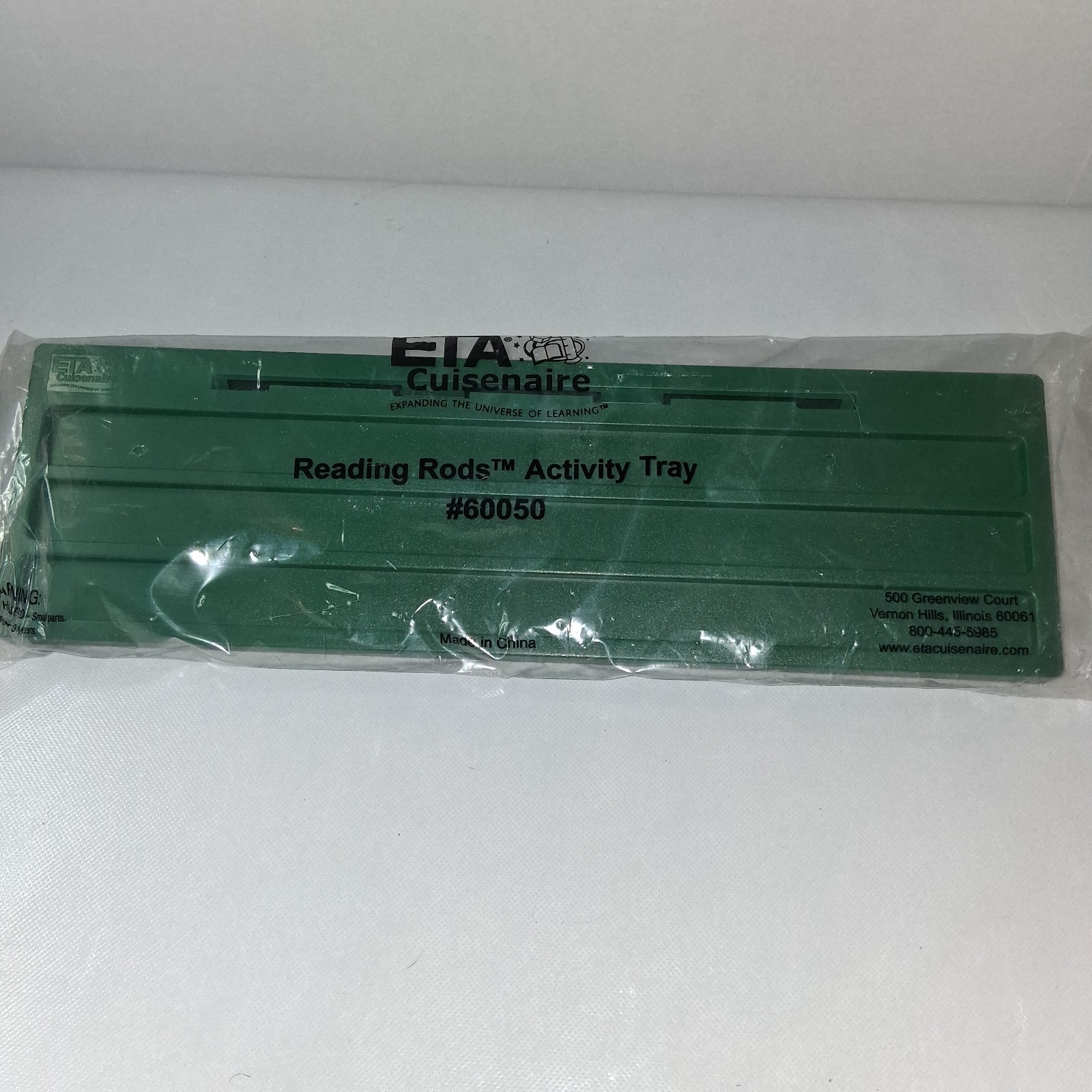 ETA Cuisenaire Reading Rods Letter Trays, 15.75″