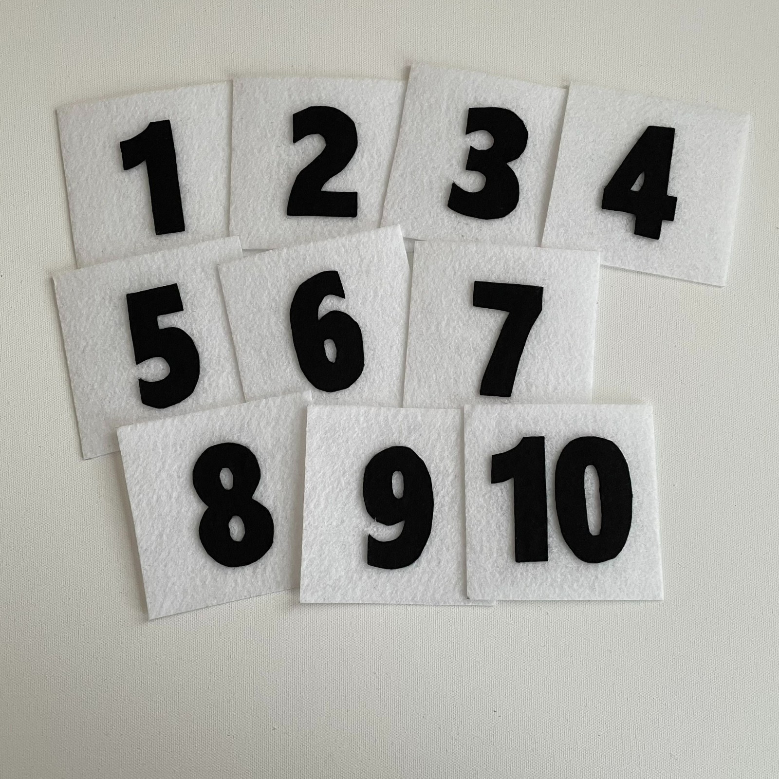 Apple Seed Count and Match Felt Pieces for Felt/Flannel Board Play