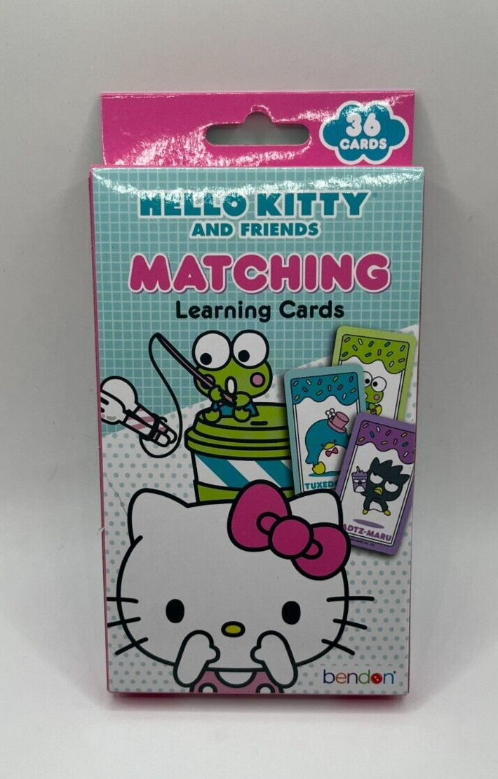 Sanrio Hello Kitty & Friends Matching Learning Cards – 36 Cards