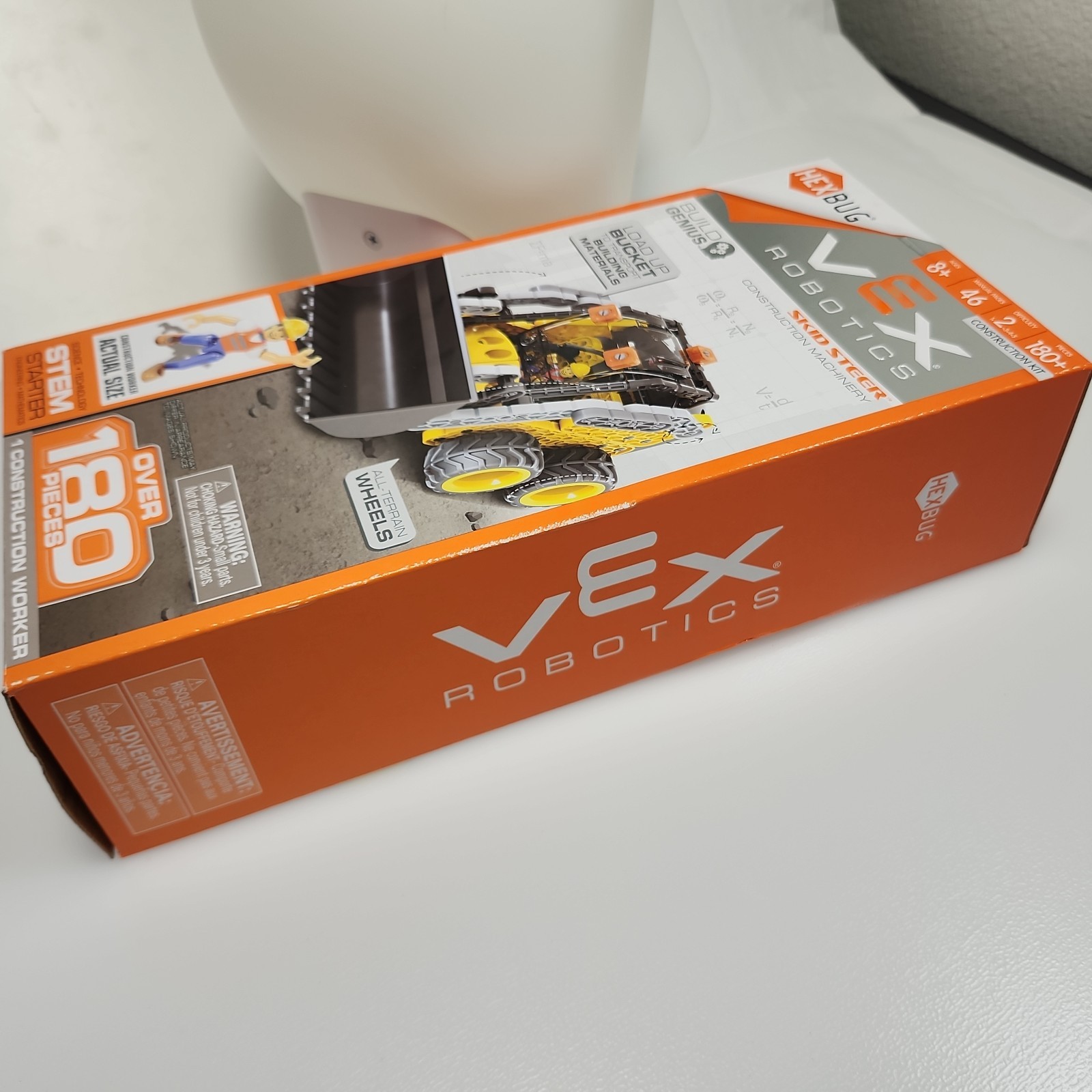Hexbug Vex Robotics Construction – Skid Steer – Over 180 Pieces- New In Box!